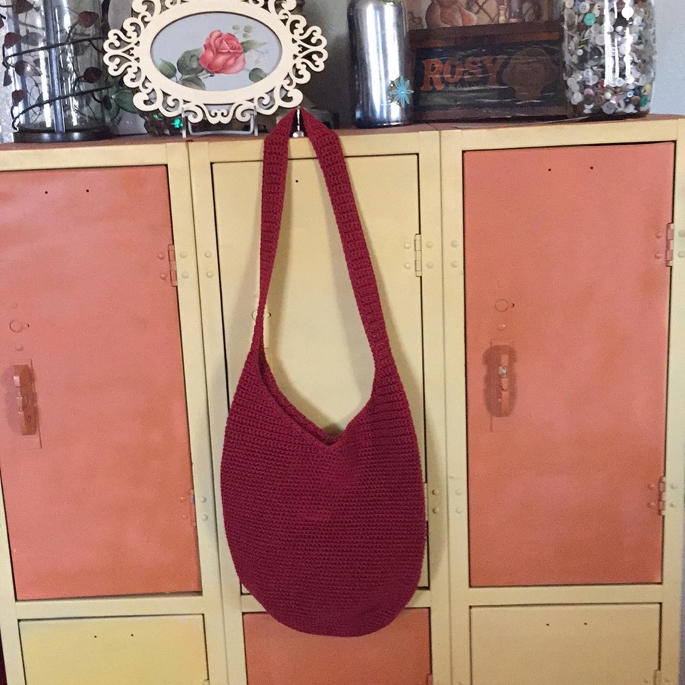 The SAK burgundy bag